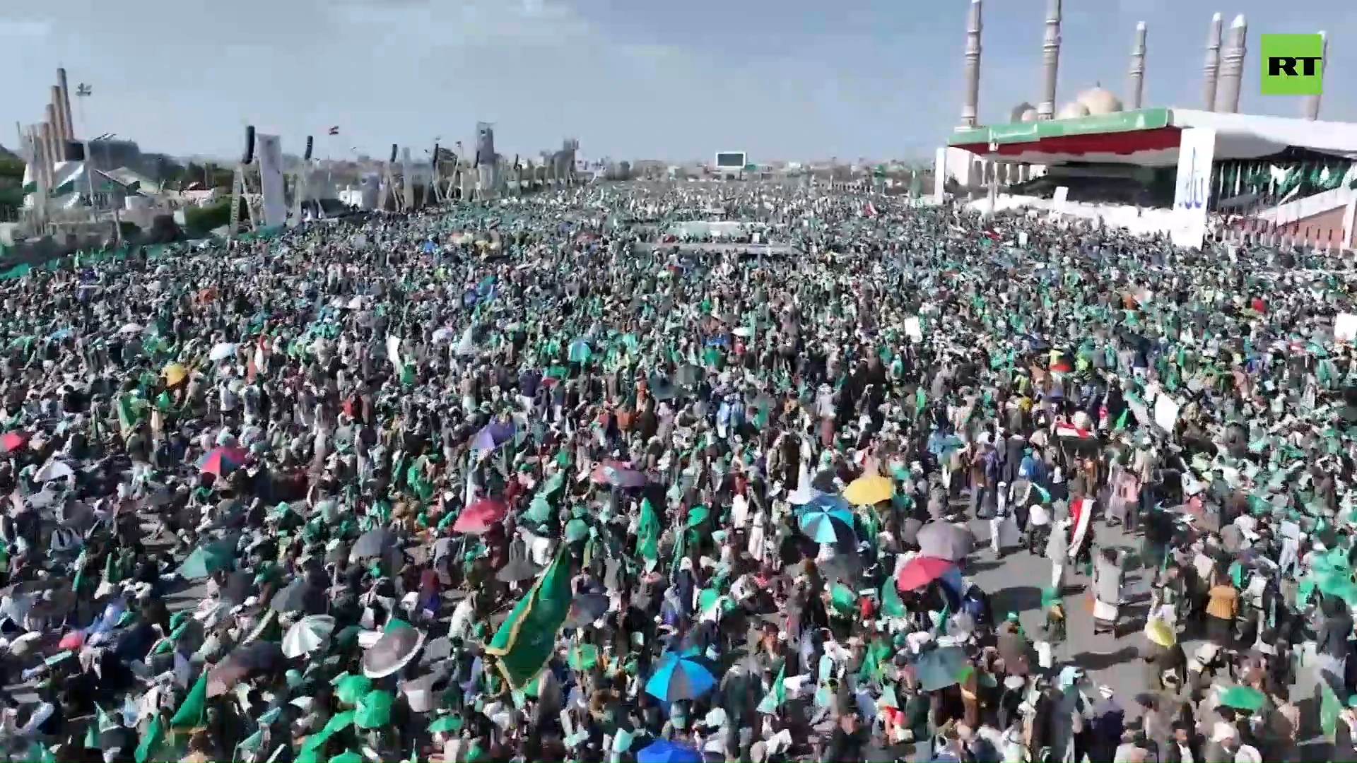 Huge crowd celebrates Prophet’s birthday in Yemen