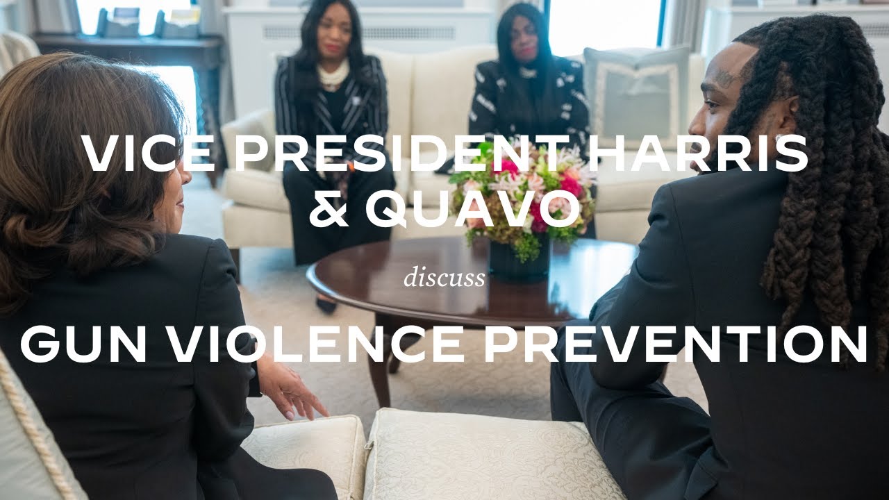 Vice President Harris & Quavo Discuss Gun Violence Prevention