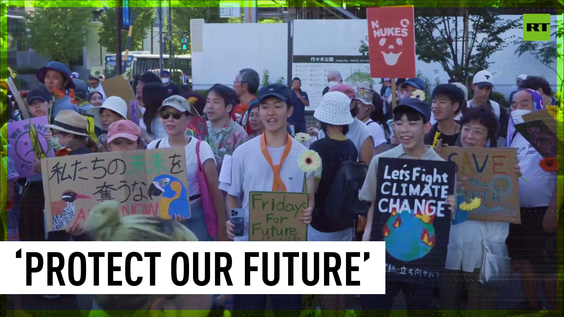 Eco-protesters rally against nuclear power, raise alarm over Fukushima water release