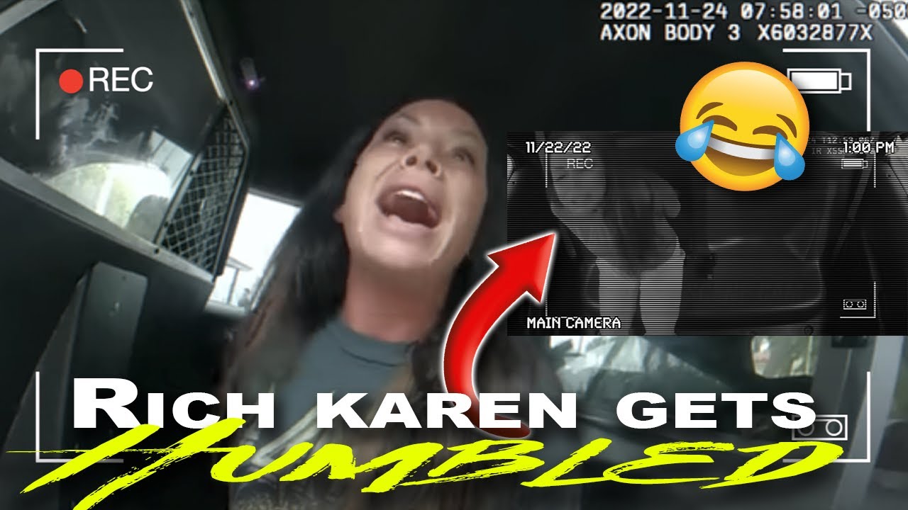 ? "Rich" Karen GETS PEPPER SPRAYED ?