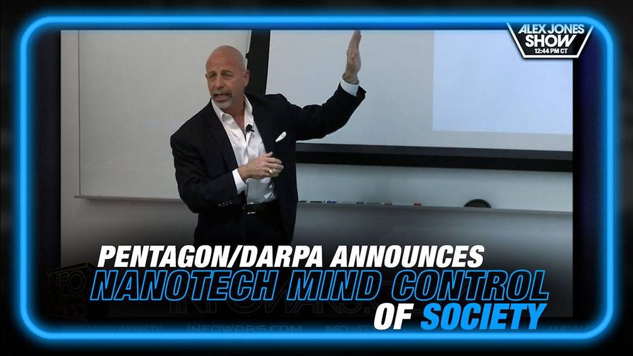 VIDEO: Pentagon/DARPA Announces Nanotech Mind Control