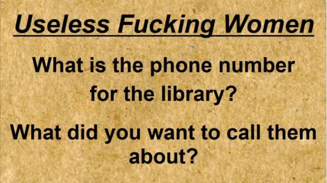 The Library - Useless Fucking Women