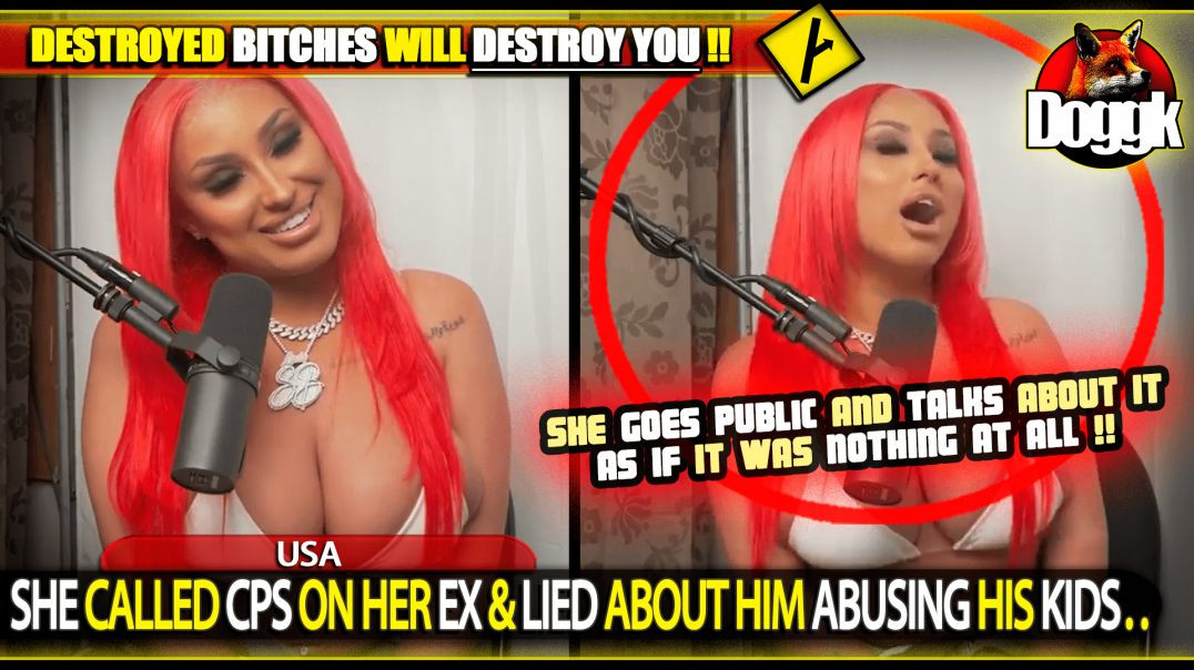 SHE CALLED CPS ON HER EX & LIED ABOUT HIM ABUSING HIS KIDS.. (USA) >> FEMINIST IMMUNITY !!