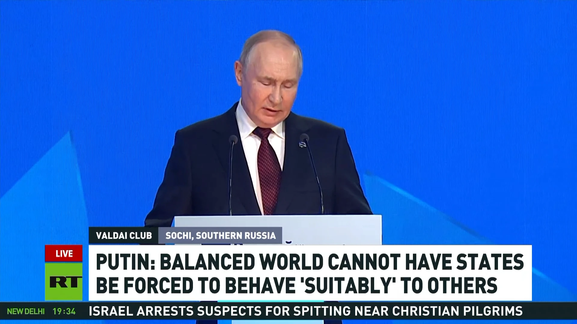 It's time to open your eyes and get rid of Western colonial thinking - Putin