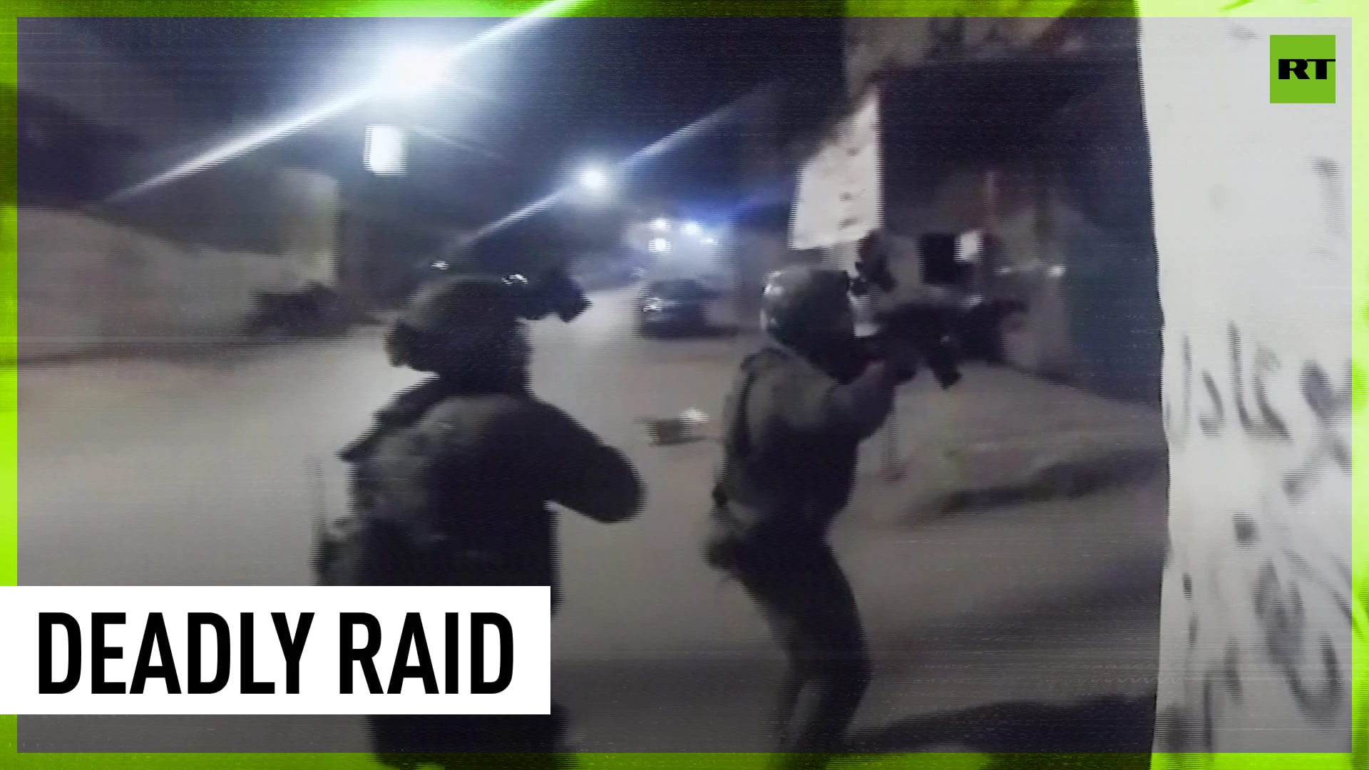 Gunfire erupts as Israeli forces conduct raid in West Bank