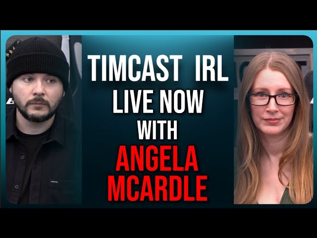 Timcast IRL - Far Left STORM CAPITOL In Support Of Gaza, Hospital Strike WAS A HOAX w/Angela McArdle