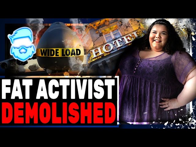 "Fat Activist" DEMANDS Wider Hallways & Gigantic Bathrobes Or Else!