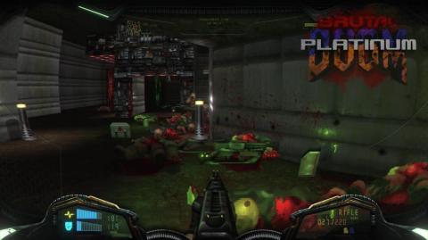 Brutal Doom Platinum 3.1.1 Ultra modded - Revisiting E1M3 [Realism, Bodycam, HD, Upscale, PBR...]
