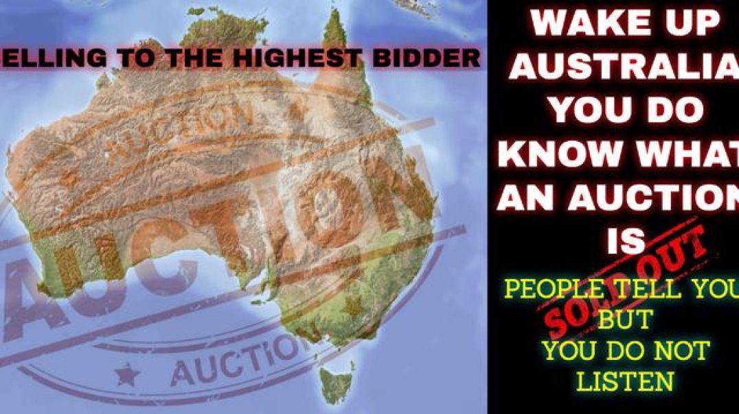 UP FOR SALE, WILL BE AUCTIONED OFF "AUSTRALIA