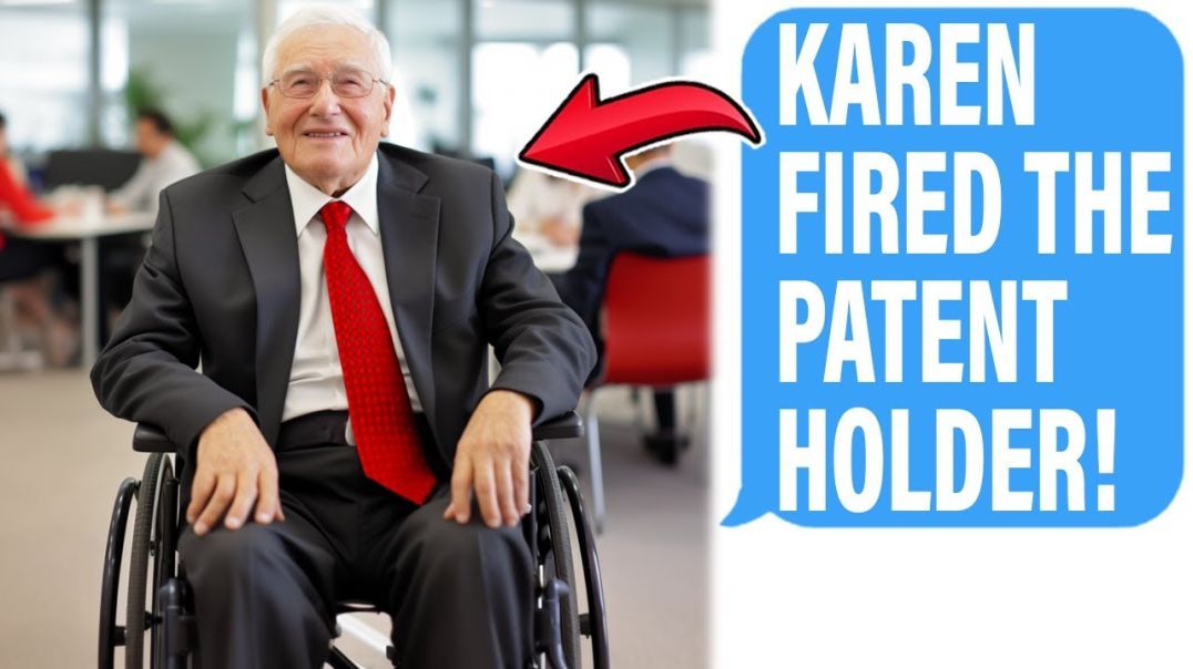 Karen CEO Fires Old Disabled Man! All Patents Belong To Him, HUGE Mistake!