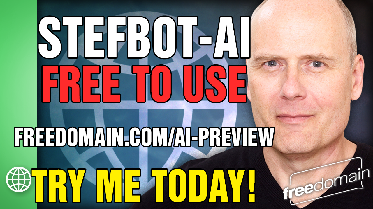 EXCLUSIVE - STEFBOT-AI FREE TO USE! (Audio)