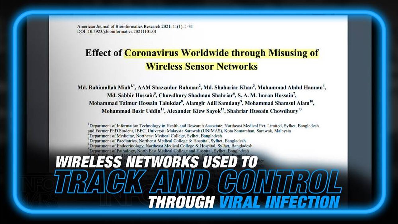 Whistleblower Exposes Globalist Plans to Use Wireless Networks