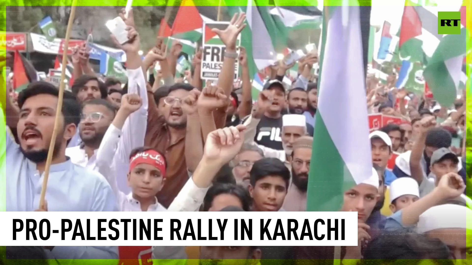 Pakistan rally in support of Palestine