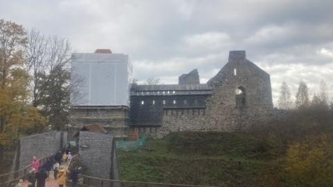 Tour Of The Livonian Order Castle In Sigulda Latvia Built In 1207