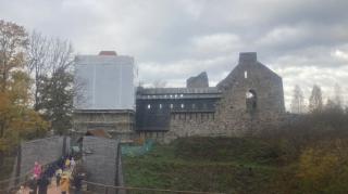 Tour Of The Livonian Order Castle In Sigulda Latvia Built In 1207