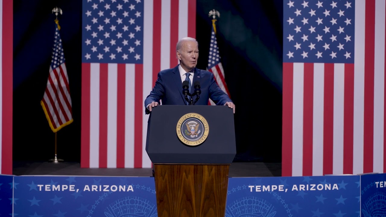 President Biden delivers remarks on strengthening our democracy.