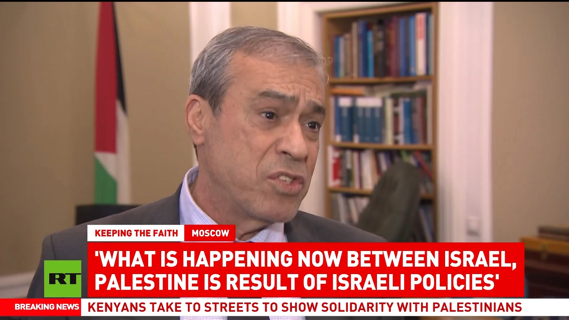 What is happening now is the result of Israeli policies – Palestinian Ambassador to Russia