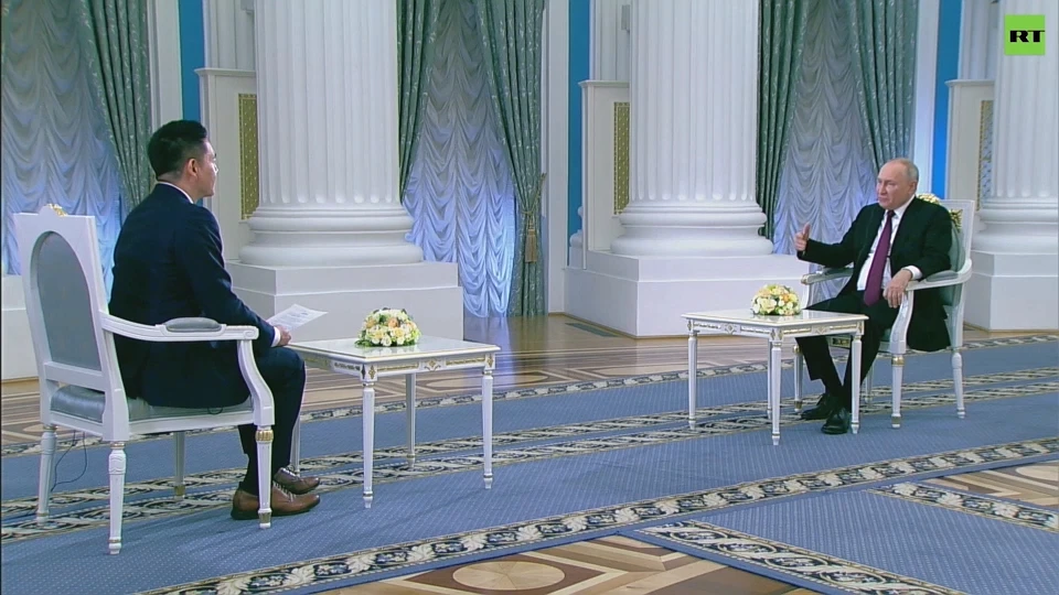 Putin speaks exclusively with CCTV | FULL INTERVIEW