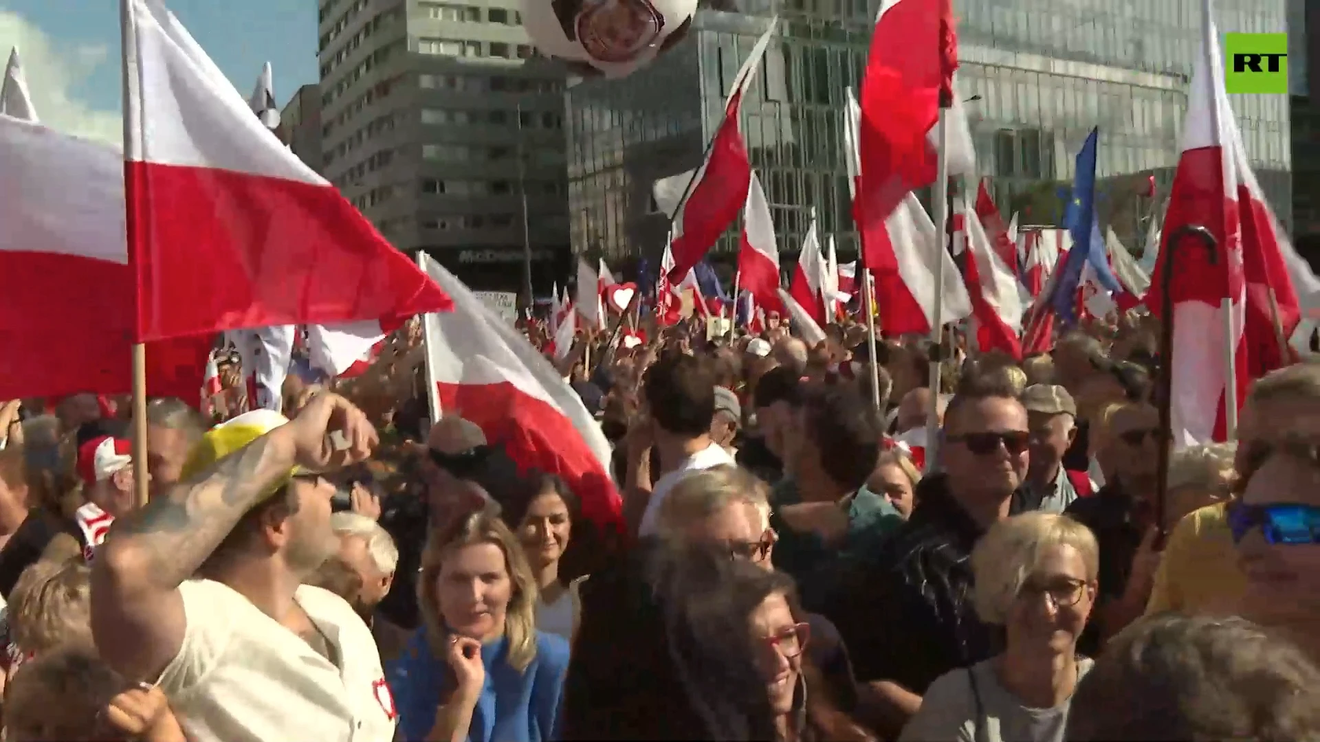 MILLION-strong opposition rally held in Warsaw