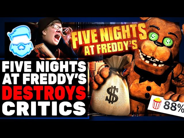 Woke Critics CRUSHED As Five Nights at Freddy's Sets Box Office Records! They Tried DESTROYING FNAF