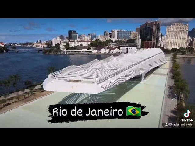 Coastal view of Rio de Janerio, Brazil ?? See more on www.blackmantravels.com
