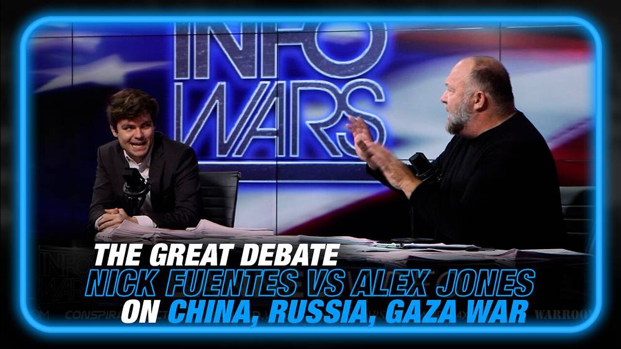 MUST SEE DEBATE: Kick Fuentes and Alex Jones Discuss China
