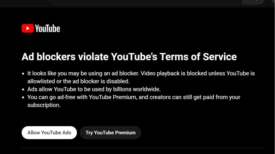 adblocker observations on youtube