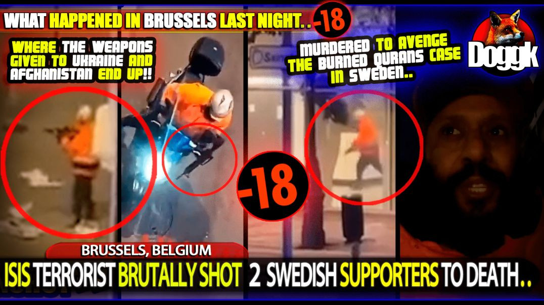 [+18] ISIS TERRORIST BRUTALLY SHOT 2 SWEDISH SUPPORTERS TO DEATH.. (BRUSSELS, BELGIUM)