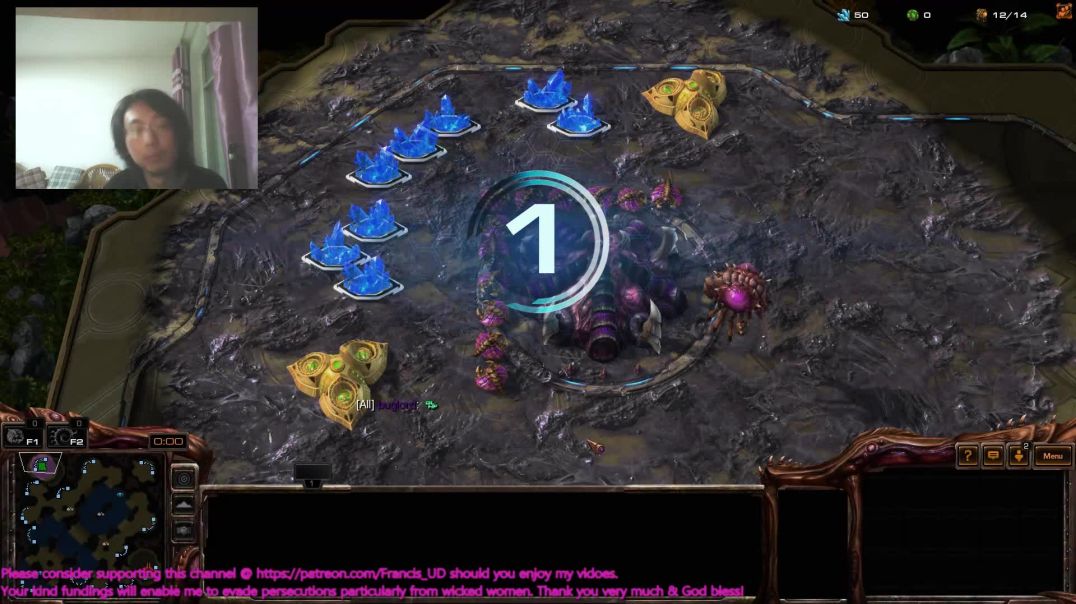 starcraft2 lame & crazy zvz on alcyone where ravagers+roaches met mutalisks