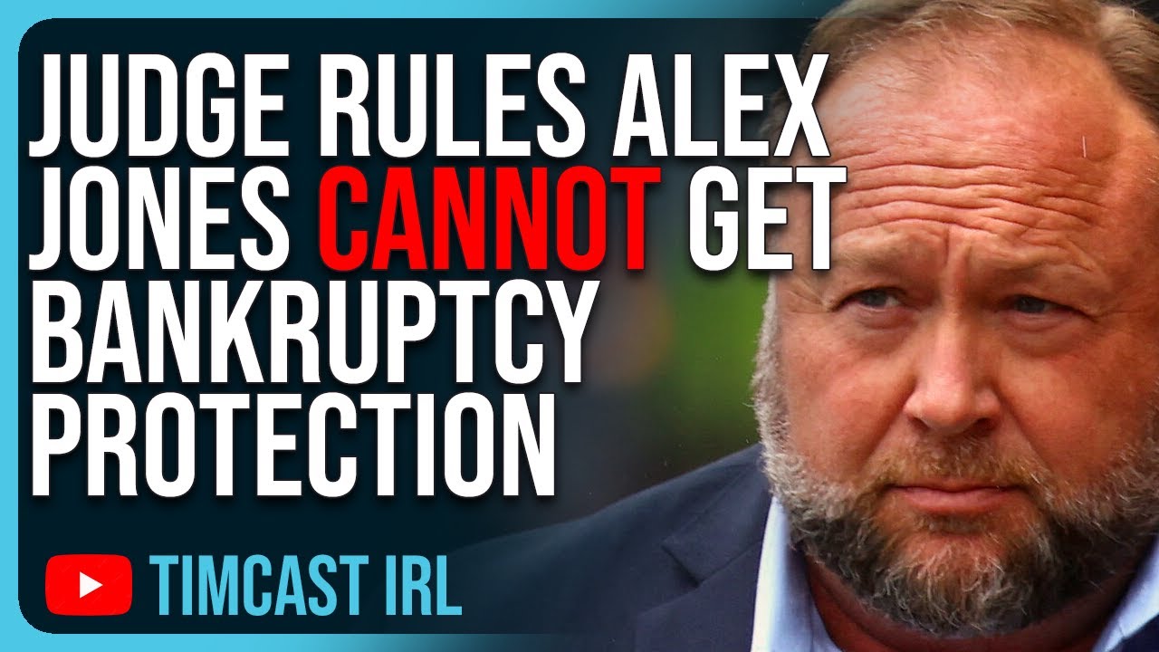 Judge Rules Alex Jones CANNOT Get Bankruptcy Protection, They Want InfoWars SHUT DOWN