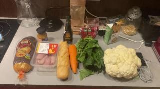 Food I bought In Riga For Around $15 USD