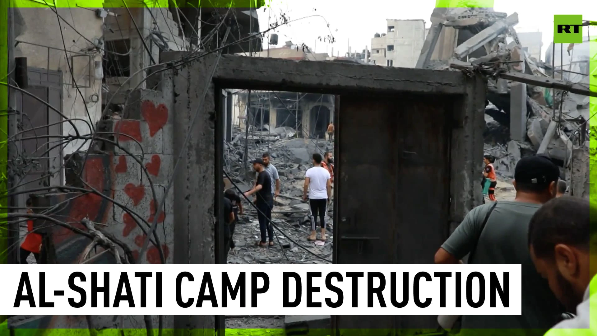 Rescue ops underway in refugee camp in Gaza after Israeli strikes