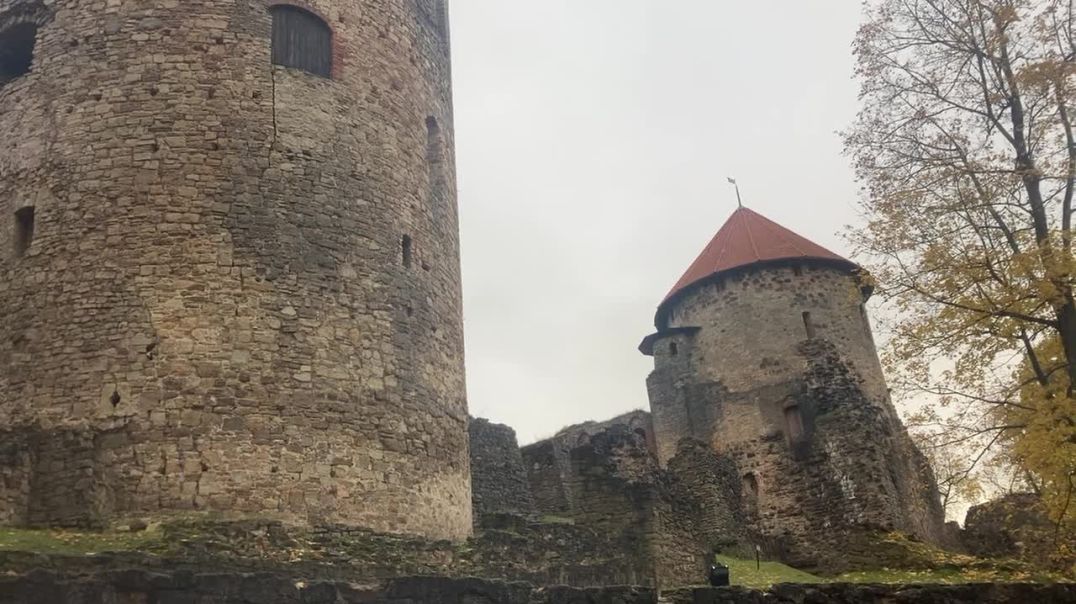 Tour Of Cesis Castle In Latvia & First Impressions Of 18000 People City