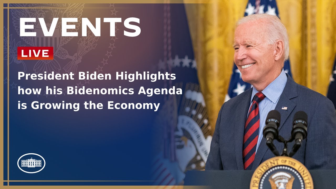 President Biden Highlights how his Bidenomics Agenda is Growing the Economy