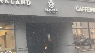 It’s Snowing In Riga Latvia