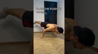 PLANCHE Push Up Tutorial #calisthenics #workout