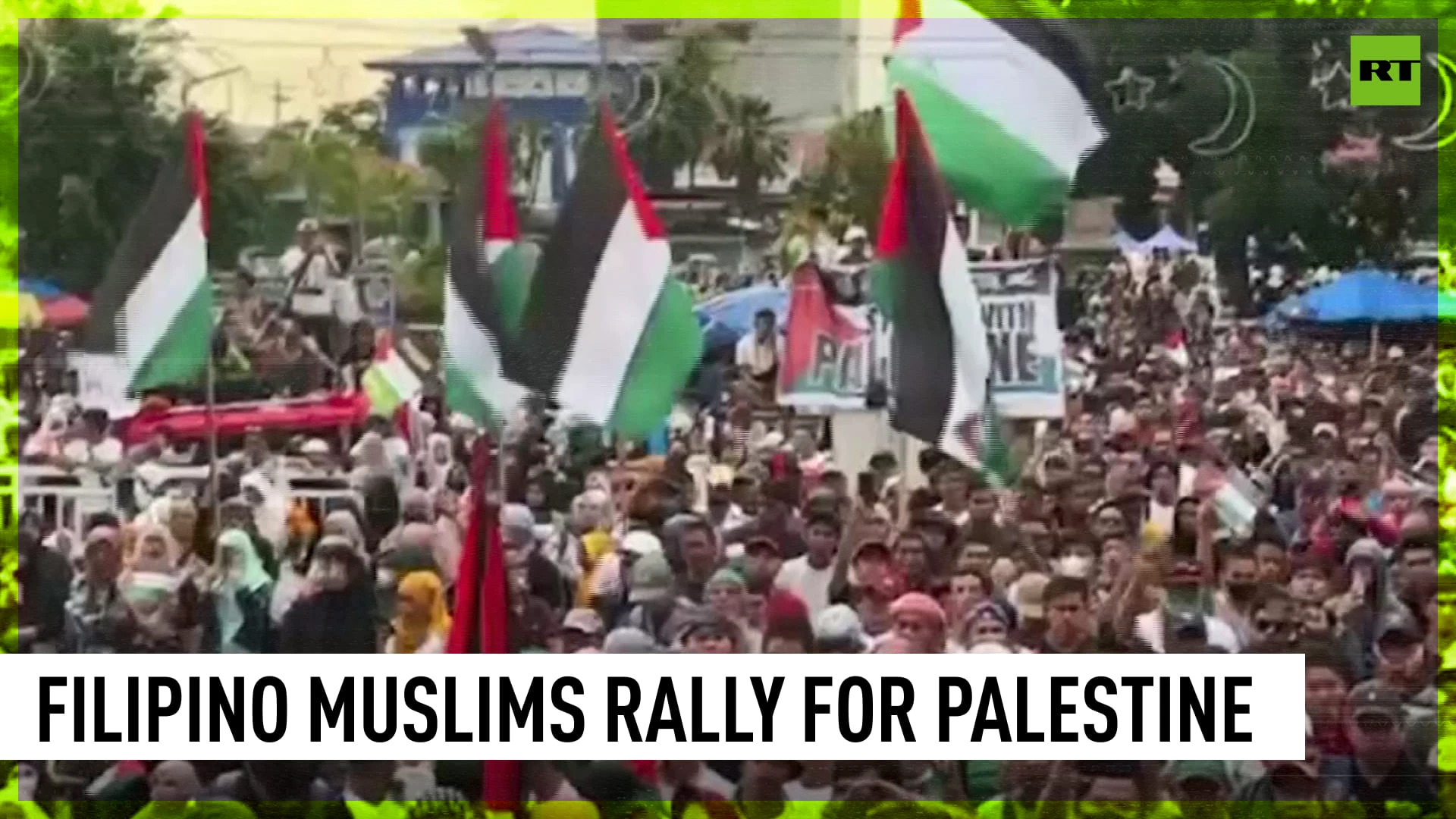 Palestinian solidarity rally held in Cotabato City, Philippines