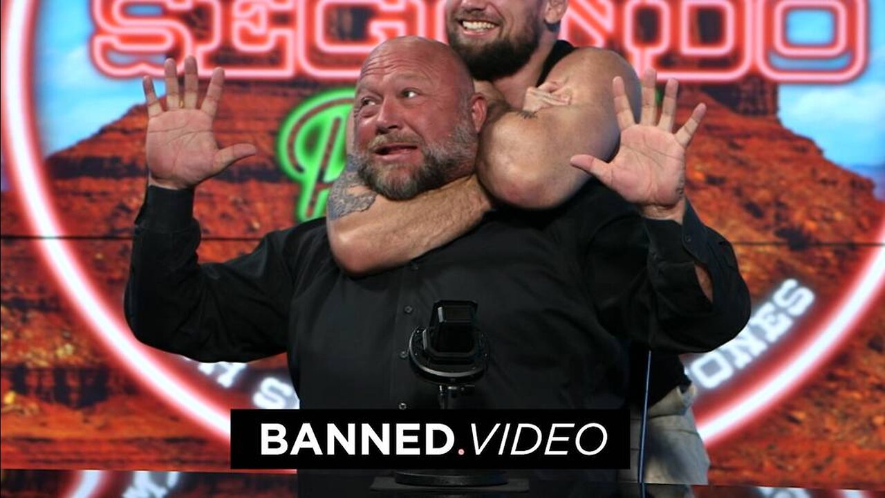 Video: Watch Alex Jones Choked Out By MMA Submission