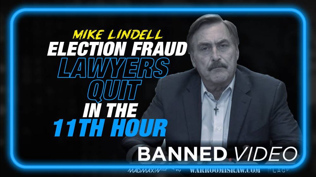 SABOTAGE! Mike Lindell's Election Fraud Lawyers Quit in the 11th