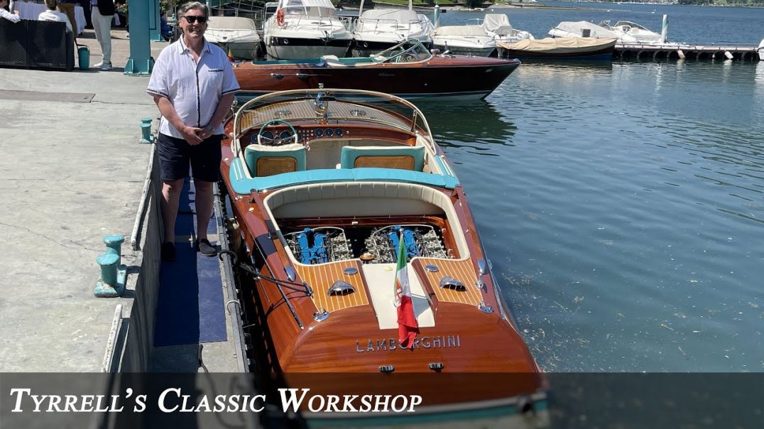 Riva Aquarama Lamborghini - Tuning the Most Beautiful Boat in the World - Tyrrell's Classic Workshop