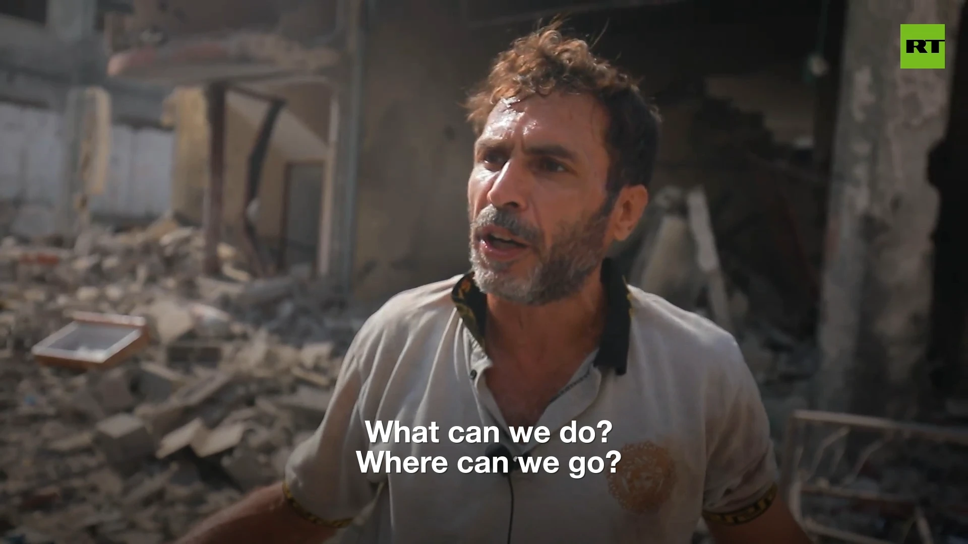 Gaza locals speak on devastation caused by Israeli strikes