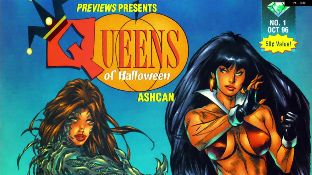 Lady Death: Queens Of Halloween Ashcan (Crucible Prequel Pt. 1)