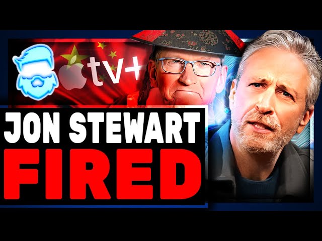 Jon Stewart FIRED By Apple TV For Blasting China & AI! The Problem With Jon Stewart Is Over!