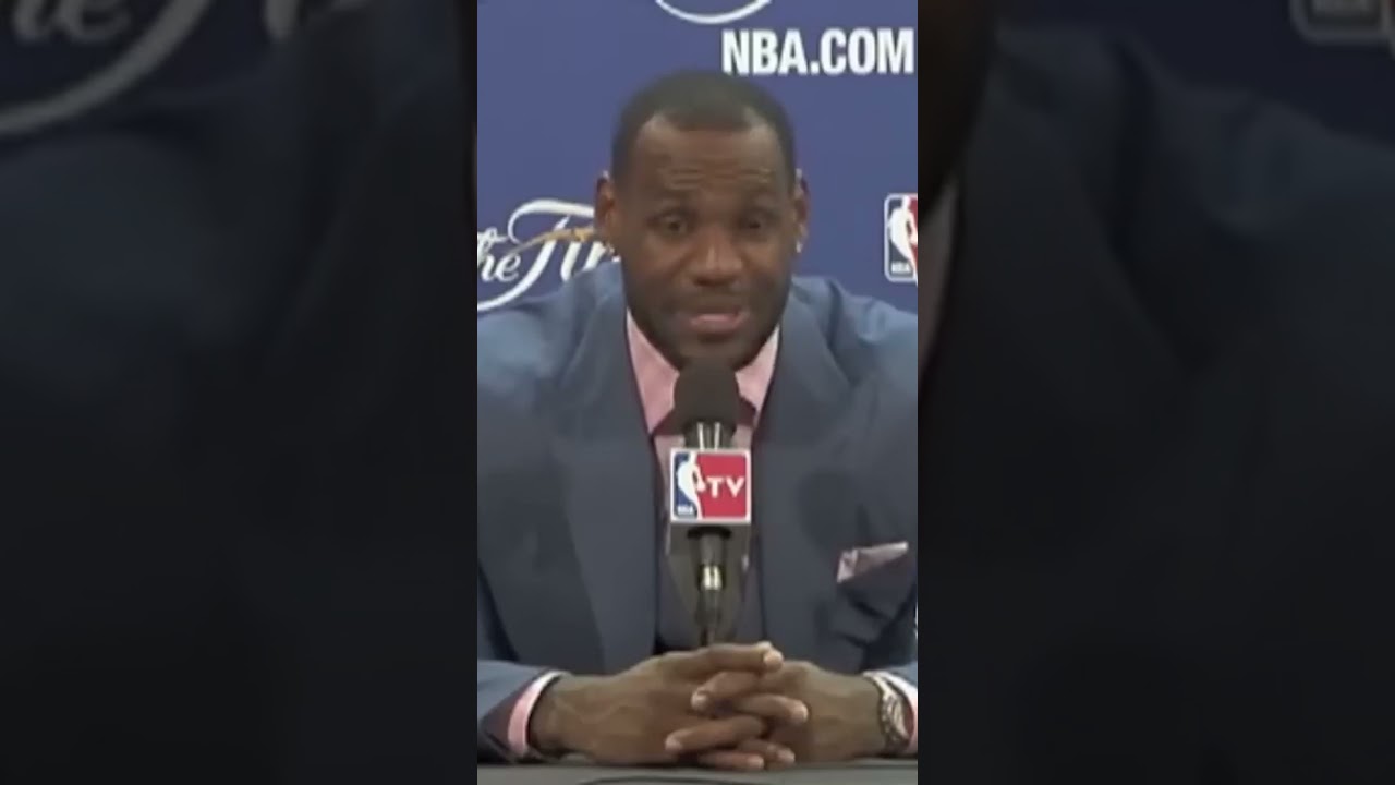 Lebron Destroys The Reporter