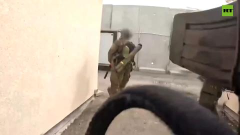 Bodycam footage of IDF commandos retaking Sufa outpost near Gaza border