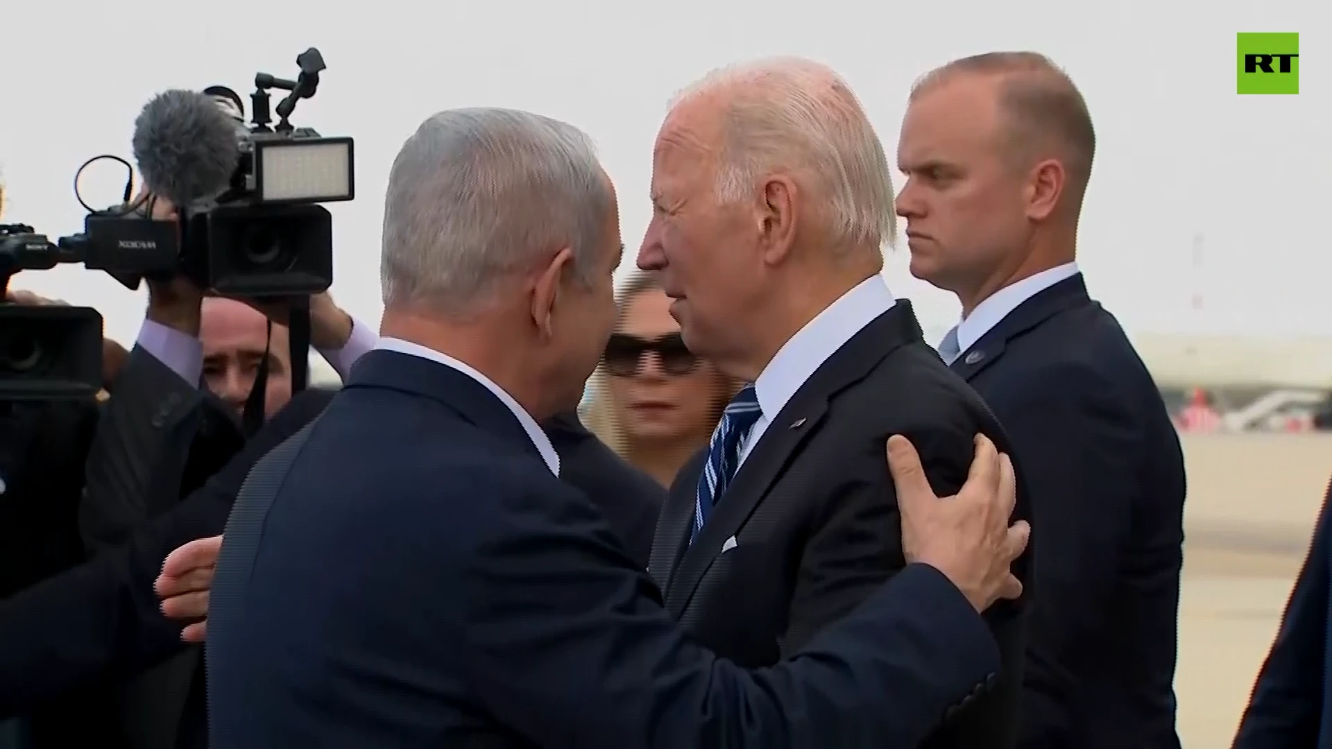 Biden arrives in Israel