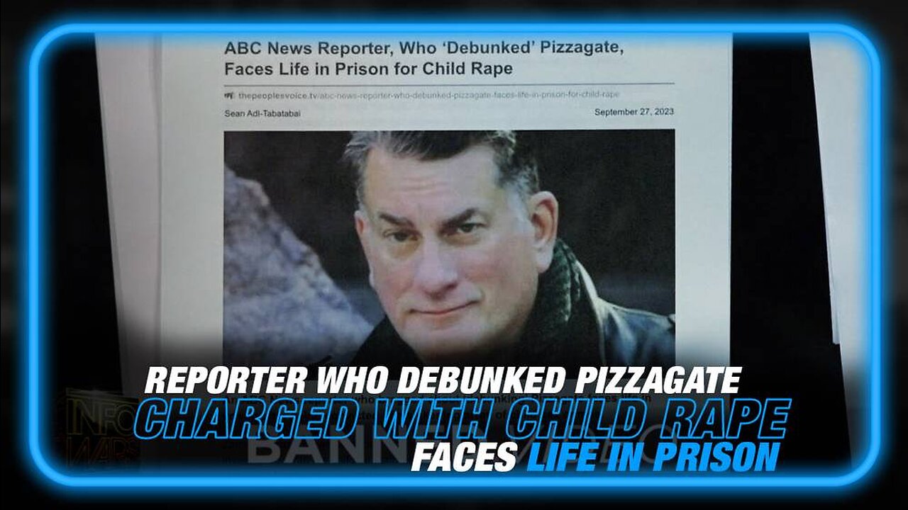 ABC Journalist Who Debunked Pizzagate Charged with Child Rape