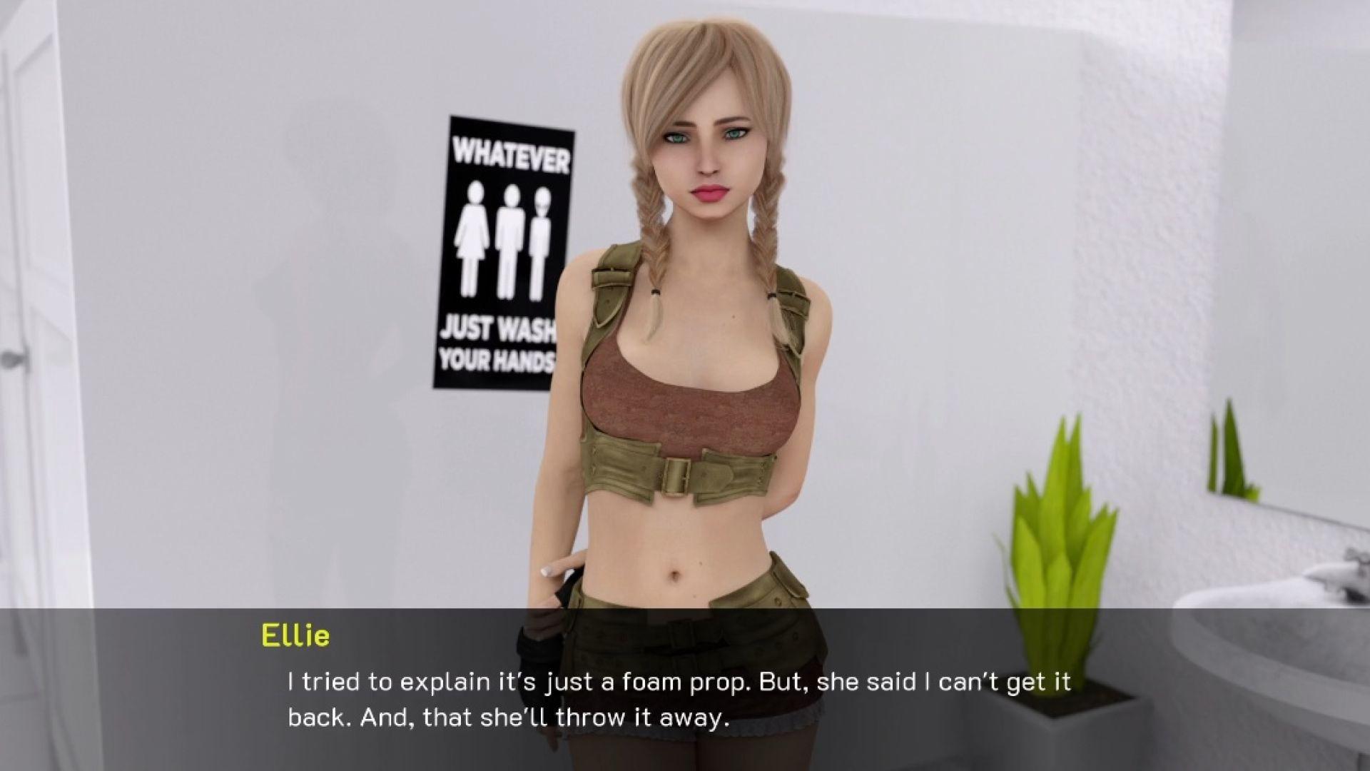 Lust Theory Pt. 5: Ellie's Quest! Retrieve The Prop Gun! (By Request)
