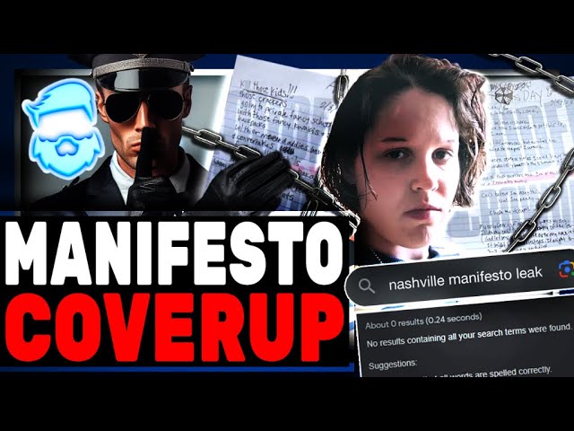 Full Blown PANIC Over Nashville Manifesto Release! Steven Crowder Struck, Cops FIRED, Google REMOVES