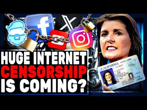 The Daily Wire ROASTED For Supporting REMOVING Anonymity On The Internet! Nikki Haley Is A Menace!